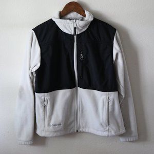 Women's Columbia Black and White Jacket M
